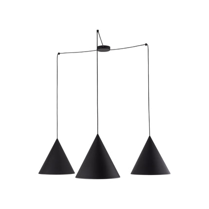 CONO Black Modern Minimalist  Suspension Light 3