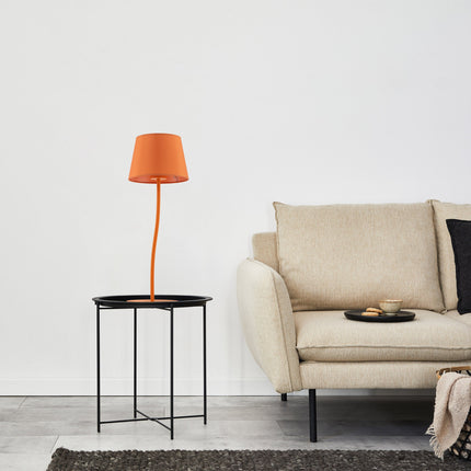 NICOLA Orange Mid-Century Modern Night Lamp