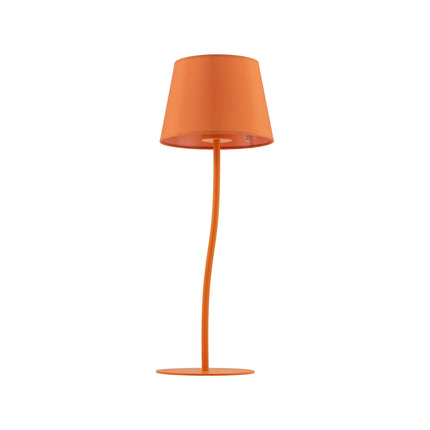 NICOLA Orange Mid-Century Modern Night Lamp