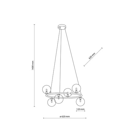 ANABELLE Scandinavian Pendant Light 6