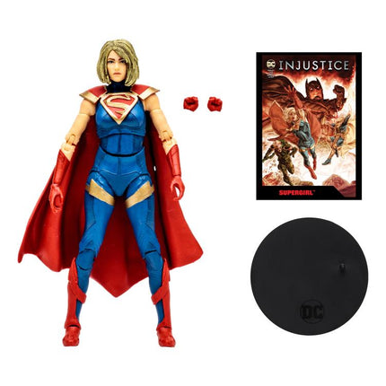 MCFARLANE TOYS - Injustice Page Punchers Supergirl 7" Figure with Comic