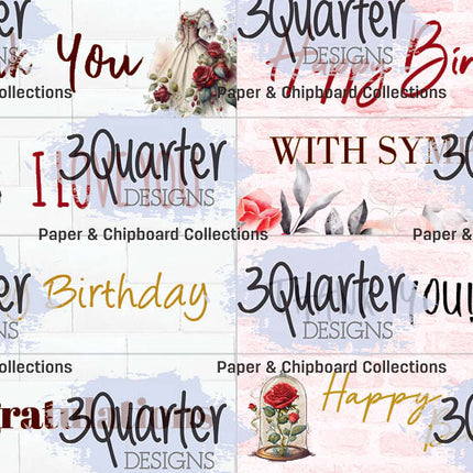 Spellbound Rose 6x4 Card Pack