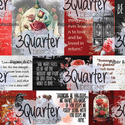 Spellbound Rose 6x4 Card Pack