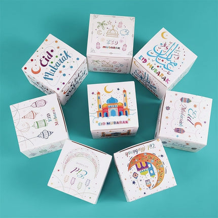 EID Cube Candy Box - Set of 8