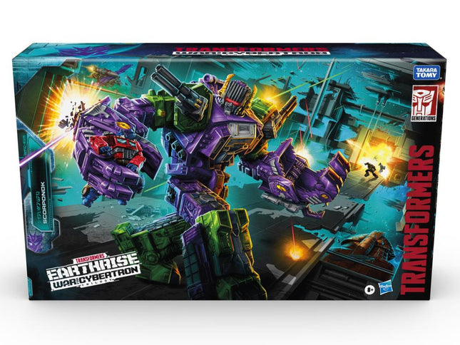Scorponok Transformers War for Cybertron: Earthrise Titan