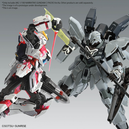 MG 1/100 - Gundam C-Packs - NARRATIVE - Ver.Ka