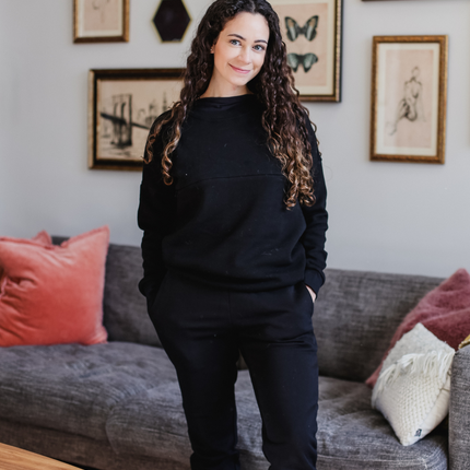 Lily Fleece Nursing Jumper