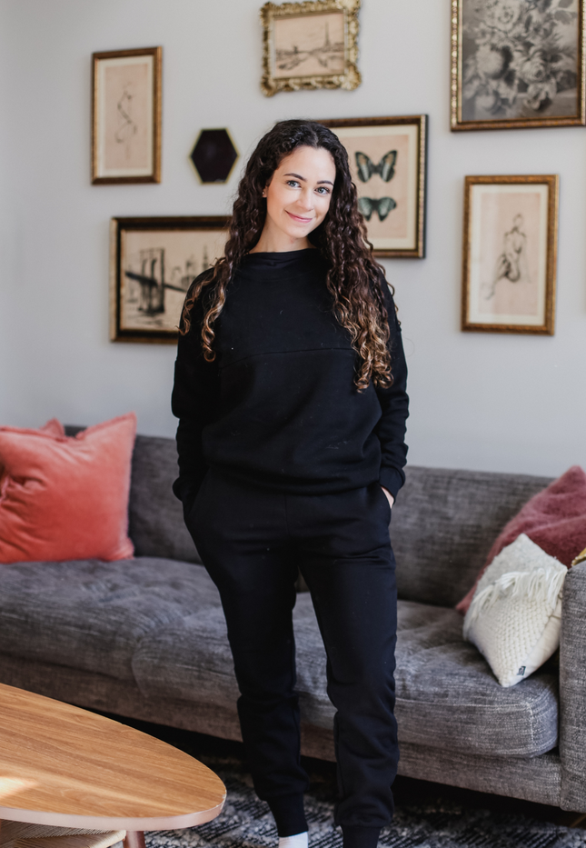 Lily Fleece Nursing Jumper