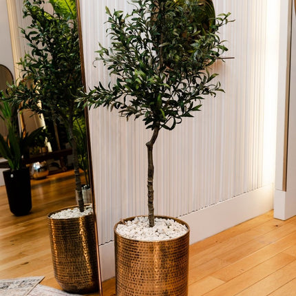 Bertooo - Brass Mid-Century Planter