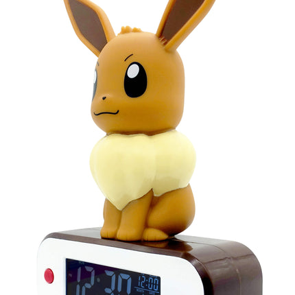 Pokémon Eevee Light-up 3D Figure Alarm Clock