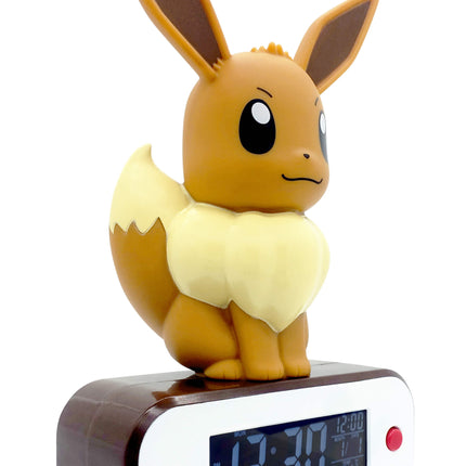 Pokémon Eevee Light-up 3D Figure Alarm Clock
