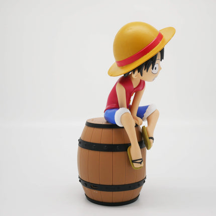 Alarm Clock Luffy on Barrel One Piece