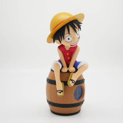 Alarm Clock Luffy on Barrel One Piece