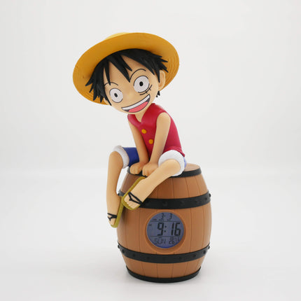 Alarm Clock Luffy on Barrel One Piece