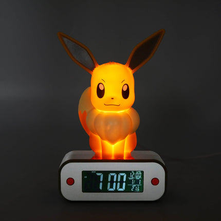 Pokémon Eevee Light-up 3D Figure Alarm Clock
