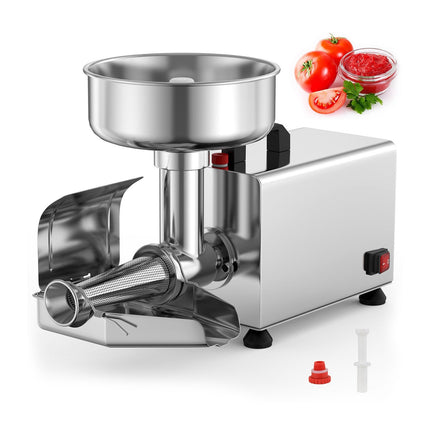 450W Electric Tomato Strainer Commercial Grade Stainless Steel Sauce Maker