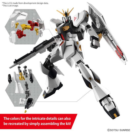 Gundam Entry Grade 1/144 Nu Gundam Model Kit - RX-93 V Gundam