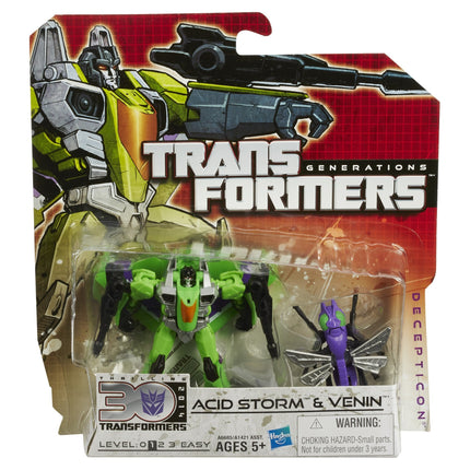 Transformers Generations Legends Class Acid Storm & Venin