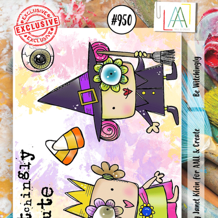 AALL and Create #950 - A7 Stamp Set - Be Witchingly