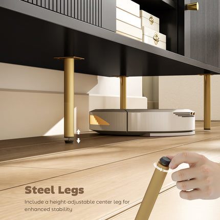 Harley TV Stand for TVs up to 65"-Black