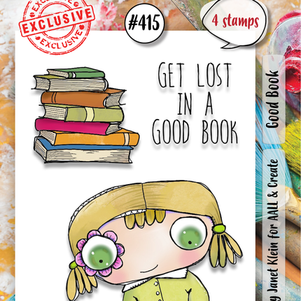 AALL and Create - A7 Stamp Set - Good Book