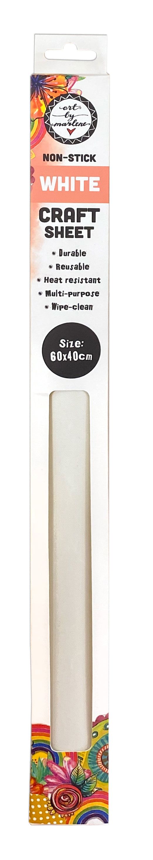 ABM Craft Sheet White, Non-Stick Art by Marlene 1 Sheets