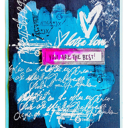 ABM Cling Stamp Writings Essentials 105x148mm nr.79