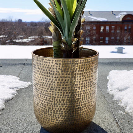 Bertooo - Brass Mid-Century Planter