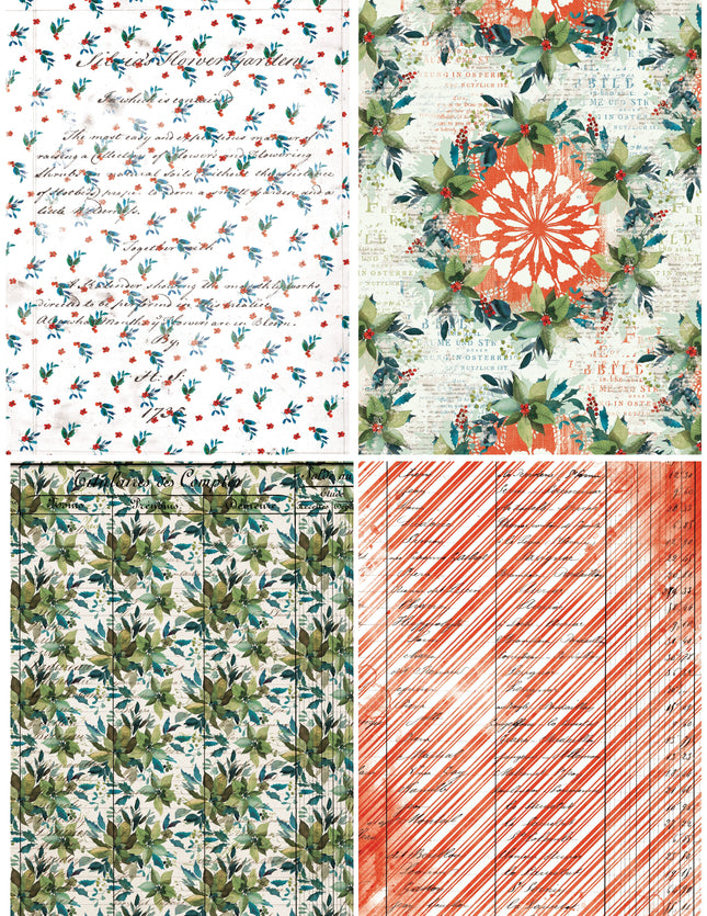 Arden Creative Studio Season of Joy 6in x 8in Decoupage Paper