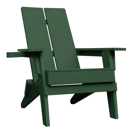 Adirondack Polymer Outdoor Folding Chair with Cupholder