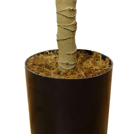 Adelia Artificial Fiddle Leaf Potted Plant 10'