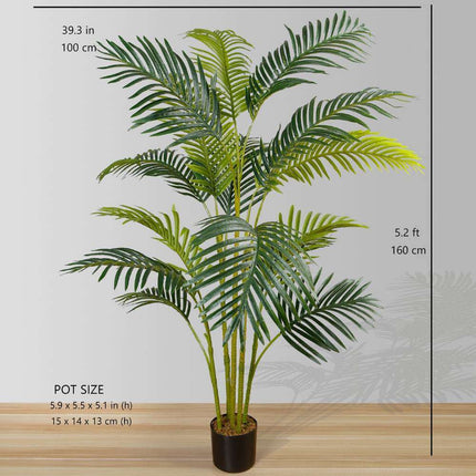 Arlo Artificial Hawaii Kwai Palm Tree Potted Plant (Multiple Sizes)