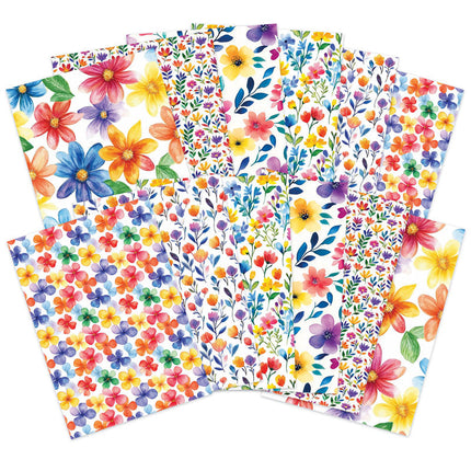 Adorable Scorable Designer Card Packs - Rainbow Florals