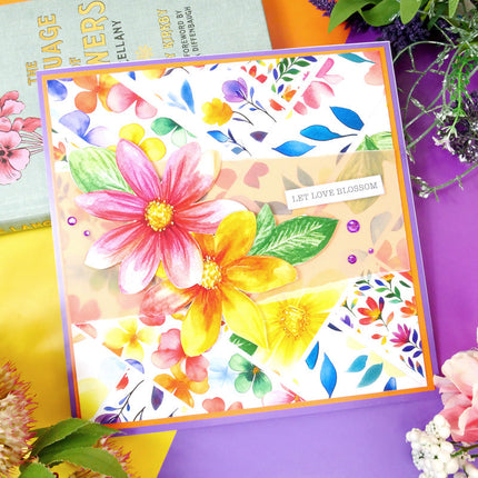 Adorable Scorable Designer Card Packs - Rainbow Florals