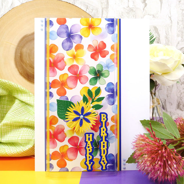 Adorable Scorable Designer Card Packs - Rainbow Florals