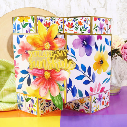 Adorable Scorable Designer Card Packs - Rainbow Florals