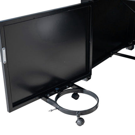 Aluminum Propane 48" Rectangle Outdoor Fire Pit Table