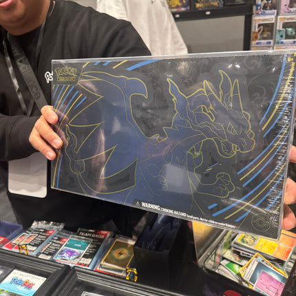 Protector for Pokémon 151 UPC & Mega Charizard EX Ultra-Premium Collection – Fits New Charizard Premium Playmat Box (2-Pack)
