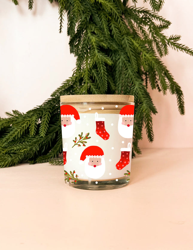 Bougie réutilisable - Noël