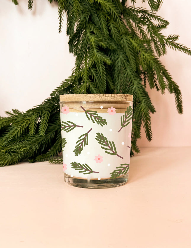 Bougie réutilisable - Sapin vert