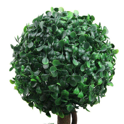 Bristol Faux Potted Boxwood Topiary Plant 26''