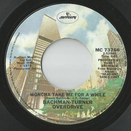 BTO – Take It Like A Man / Woncha Take Me For Awhile, 7" Single, 1975 Original!