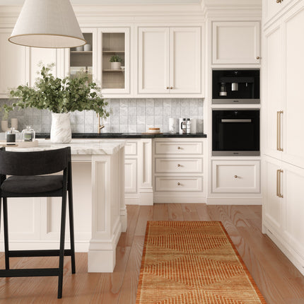 Bond Natural Orange Ivory Rug