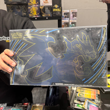 Protector for Pokémon 151 UPC & Mega Charizard EX Ultra-Premium Collection – Fits New Charizard Premium Playmat Box (2-Pack)