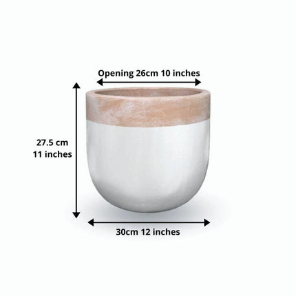 Camilo Glazed Planter 12''