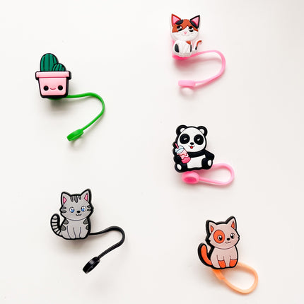 Couvercle pour paille