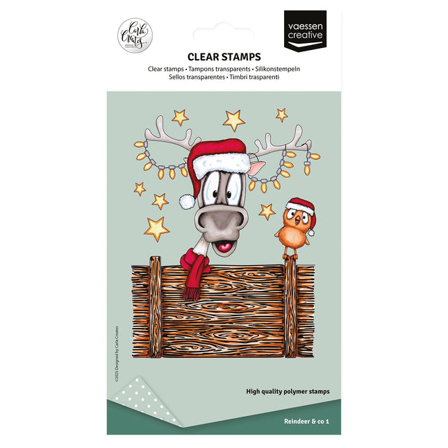 Vaessen Creative • Clear Stamps Reindeer & Co 1 14pcs
