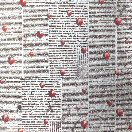 Deluxe Paris Je t’aime Paper Silver 6"x6" 5/Pkg