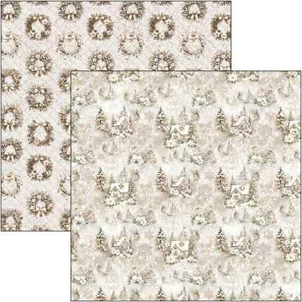 Winter Season Pad 8"x8" 12/Pkg