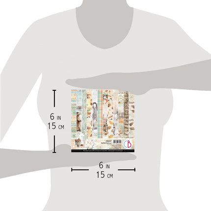 Ciao Bella The Gift of Love Paper Pad 6"x6" 24/Pkg